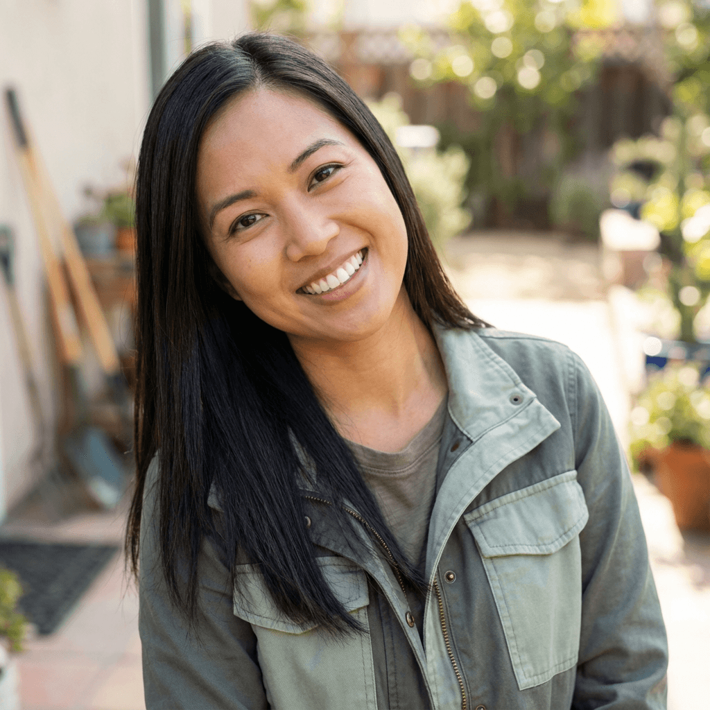 Portrait of a female homeowner in her 60s